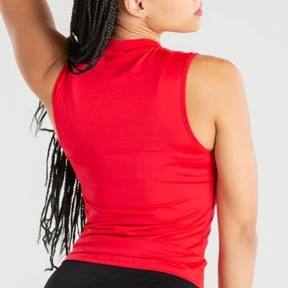 WOMENS best true tank top red sz S NWT - Picture 3 of 9